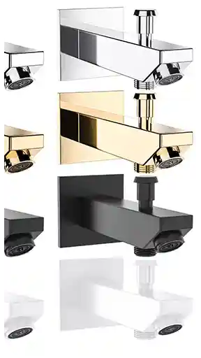 E-ticaret ve reklamcılık için fotogerçekçi banyo ürün serisi set