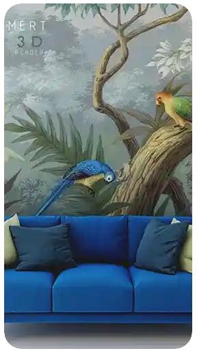 Malzeme ve doku kalitesini vurgulayan fotogerçekçi koltuk sunumu