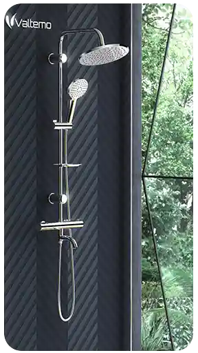 E-ticaret ve reklamcılık için fotogerçekçi banyo ve ekipmanları