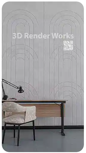 Ürün detaylarını öne çıkaran premium mobilya görselleştirmesi